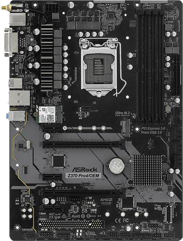 NeweggBusiness - ASRock Z370 PRO4/OEM LGA 1151 (300 Series) Intel